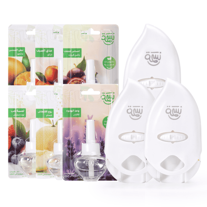 باقة السعادة (3 جهاز + 6 زيوت)